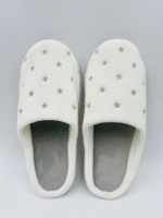 Star Embroidered Slippers