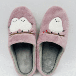 Cute Bird Embroidered Slippers
