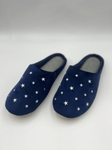 Star Embroidered Slippers - Image 3