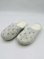 Heart Embroidered Slippers - Image 2