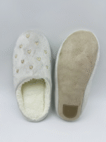 Heart Embroidered Slippers - Image 3