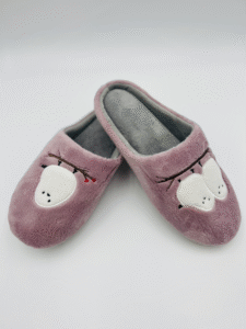 Cute Bird Embroidered Slippers - Image 3
