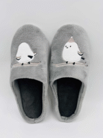 Cute Bird Embroidered Slippers - Image 5